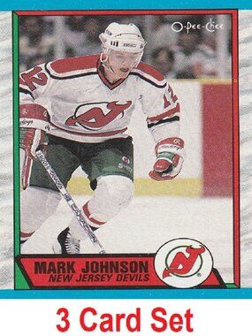Mark Johnson Hockey Card Collection